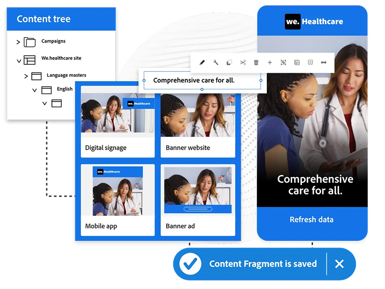 CMS Interface Mockup