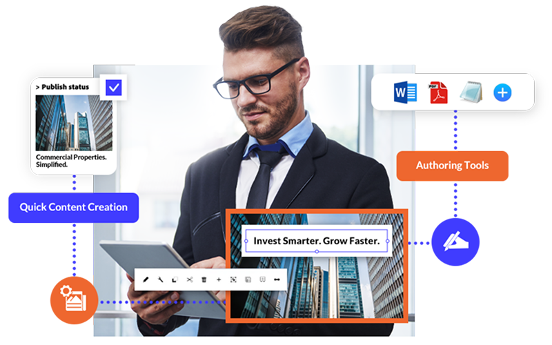 Video Marketing Illustration